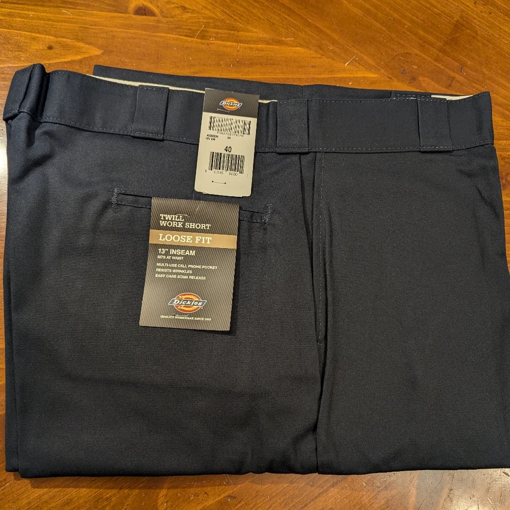 NEW DICKIES Men's Twill Work Short 13